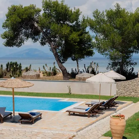 Sunrise Villa, - Garden Gate Opens Onto The * Potamion