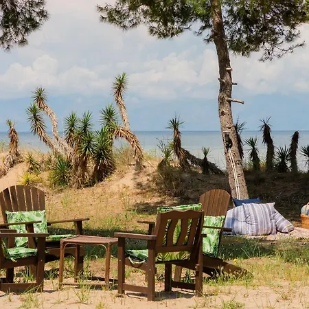 Sunrise Villa, - Garden Gate Opens Onto The Willa Potamion