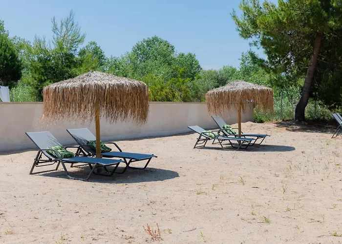 Sunrise Villa, - Garden Gate Opens Onto The * Potamion