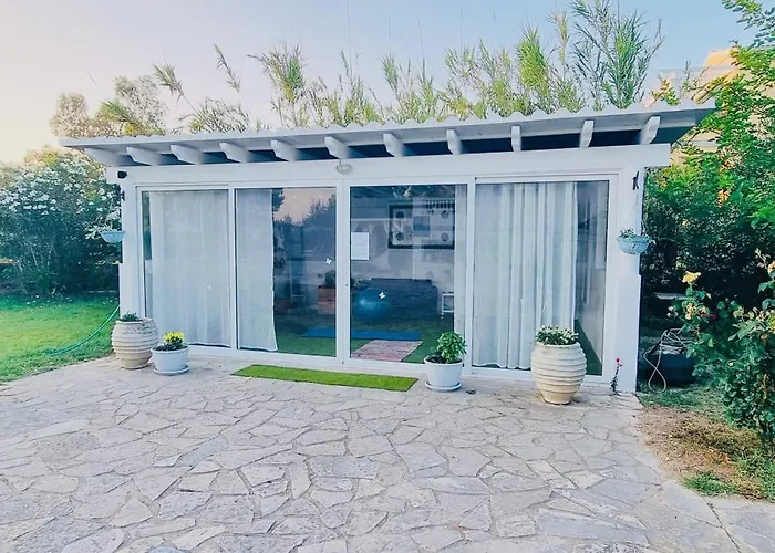 Sunrise Villa, - Garden Gate Opens Onto The * Potamion